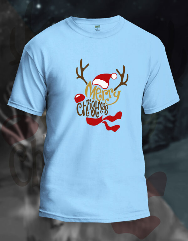 Mens Christmas Reindeer T-Shirt