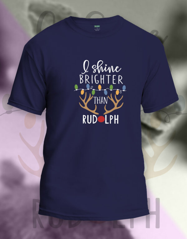 Mens Rudolph Christmas T-Shirt